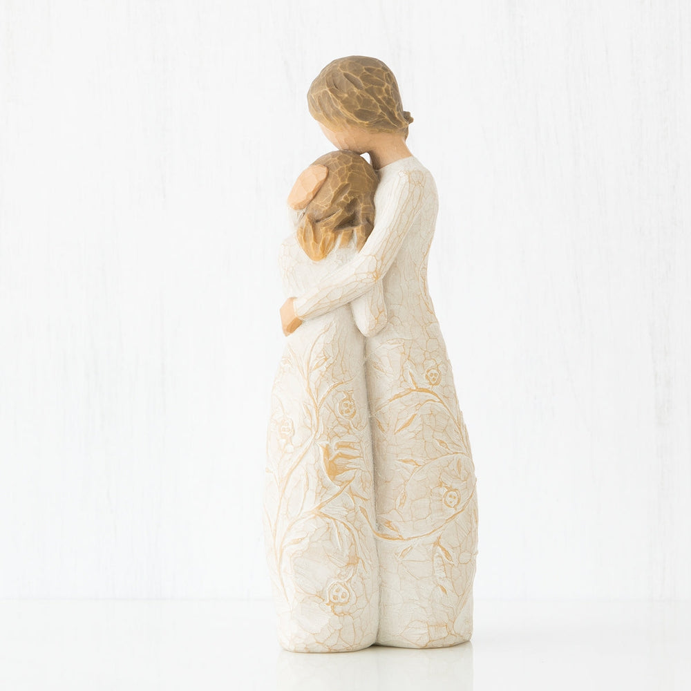 Close to Me figurine as a mother daughter family keepsake gift