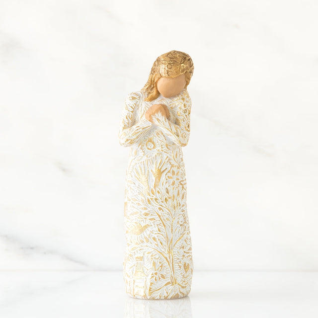 Tapestry figurine as a healing and memory keepsake gift