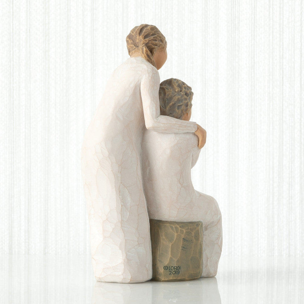 Loving My Mother figurine as a caring gift for mom from daughter