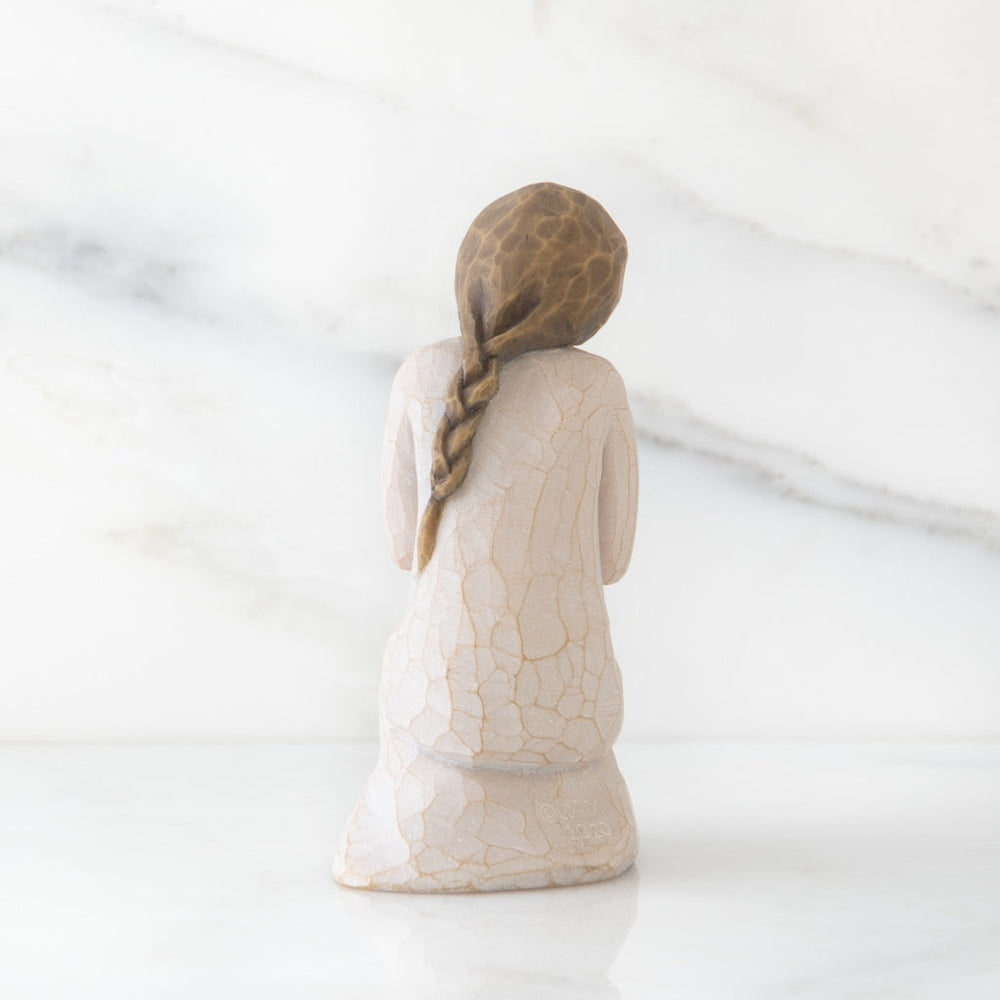 Detail view of Quiet Wonder Figurine – Hope and Encouragement Gift as a meaningful keepsake gift